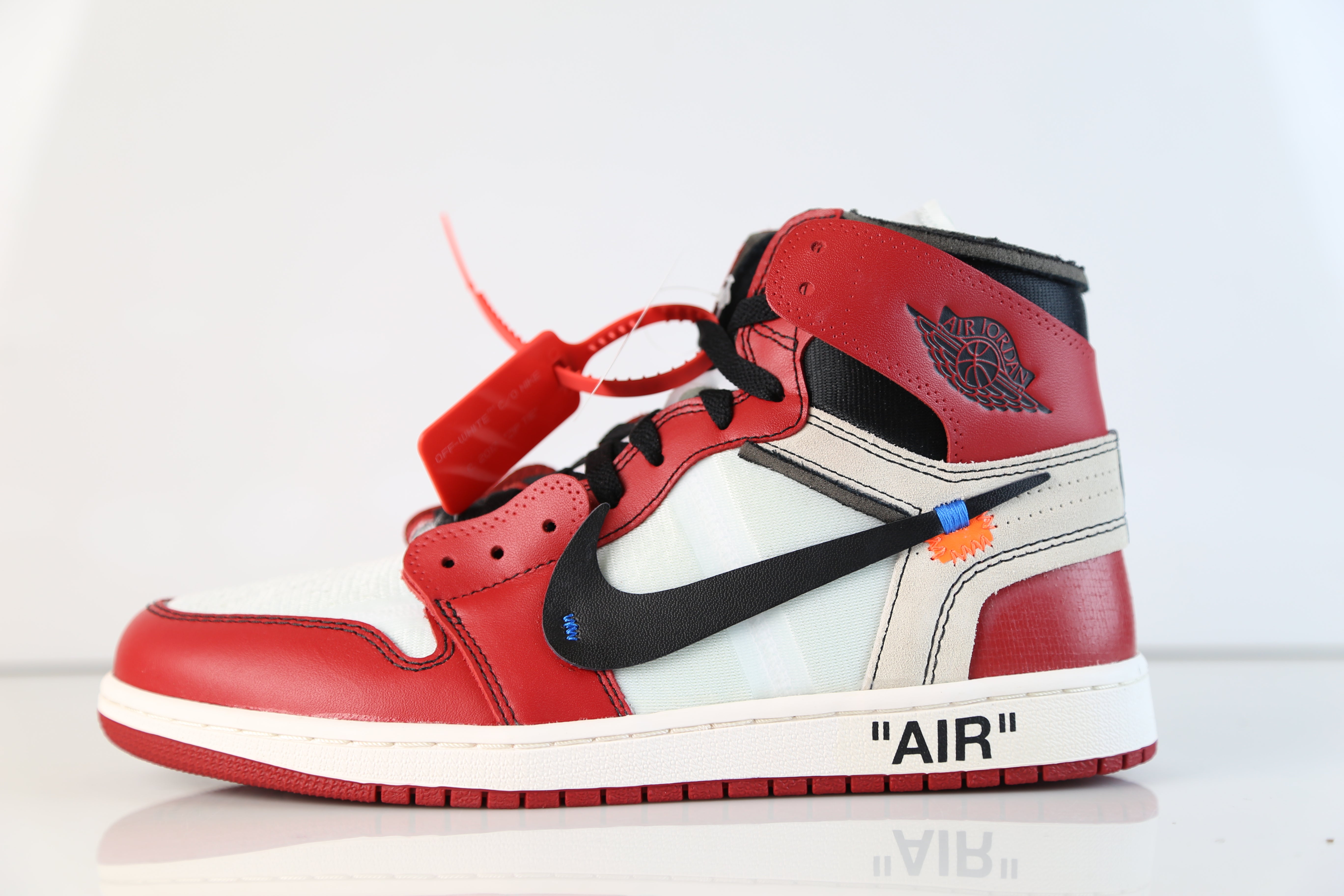 Nike X Off-White c/o Virgil Abloh Air Jordan Retro 1 Chicago AA3834-10 | Zadehkicks