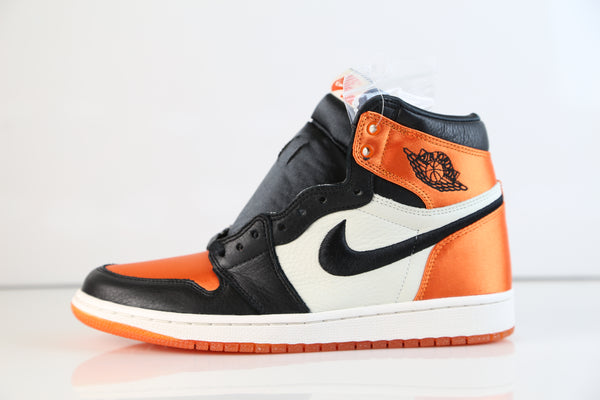 womens air jordan 1 satin shattered backboard