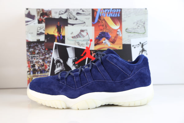 suede jordan 11 blue