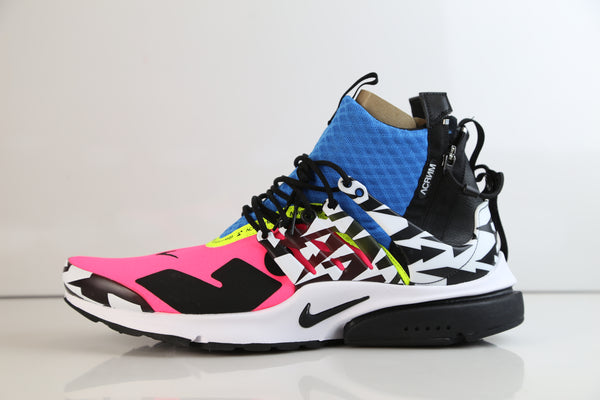 nike x acronym air presto mid racer pink