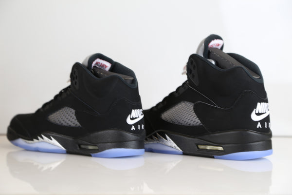 jordan retro 5 black metallic