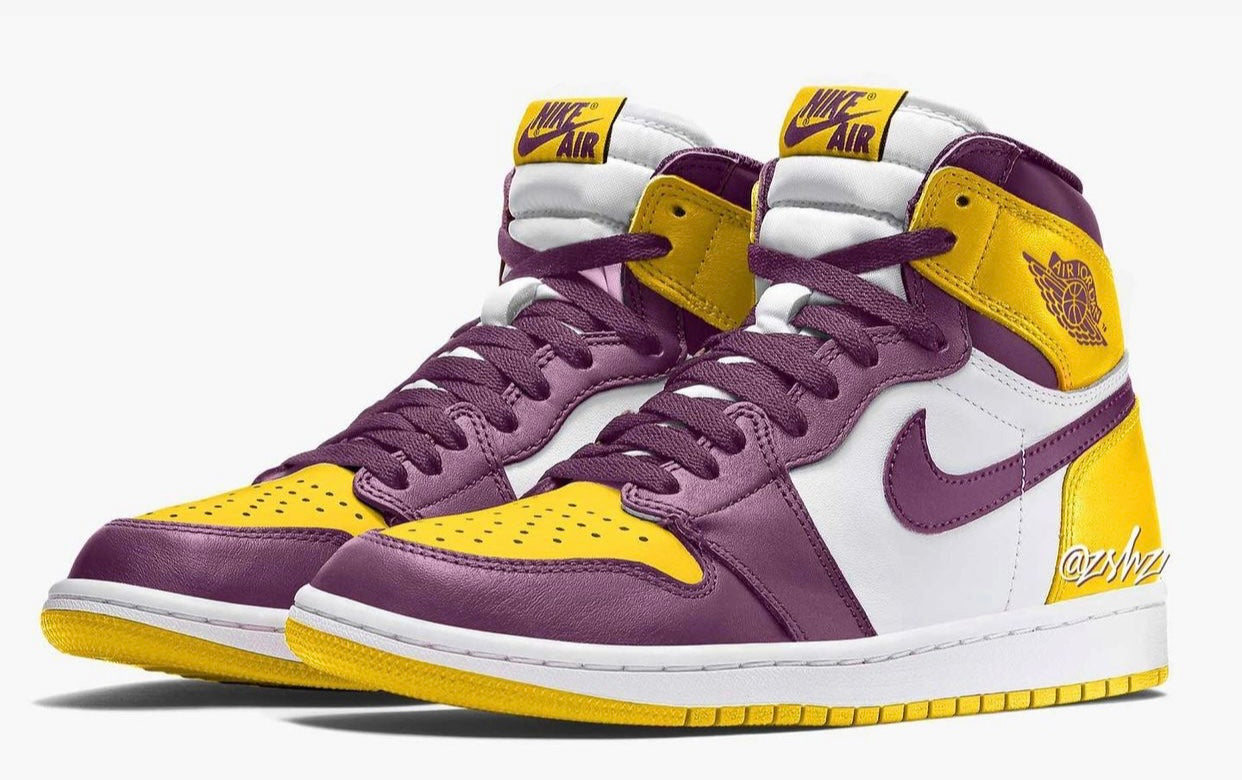 Nike Air Jordan Retro 1 High OG Brotherhood University Gold Light Bordeaux 555088-706 - PRE ORDER