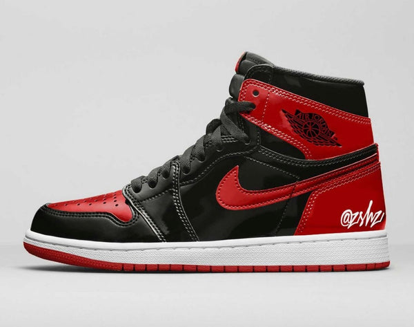 red jordans retro 1