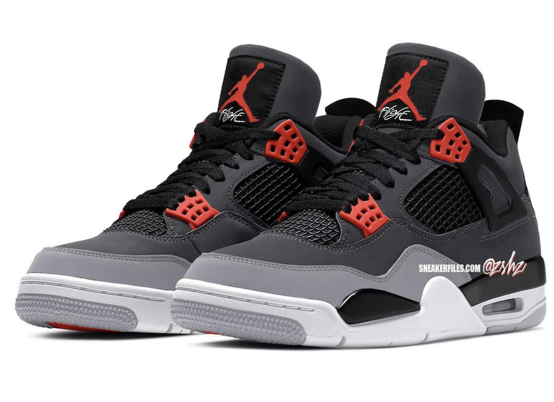 Nike Air Jordan Retro 4 Infrared Black Dark Grey DH6927-061 - PRE ORDER