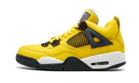 jordan retro 4 black and yellow