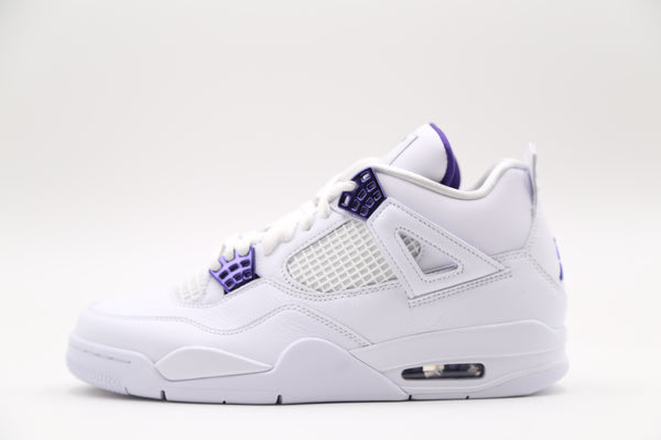 jordan 4 white and silver