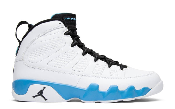 Nike Air Jordan Retro 9 UNC White 