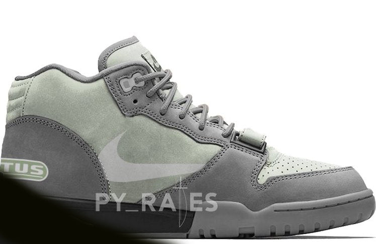 Nike Travis Scott Air Trainer 1 Light Smoke Grey Honeydew Particle Grey (1rst Time TR1 Order Only)(NO Store Credit) - BONUS