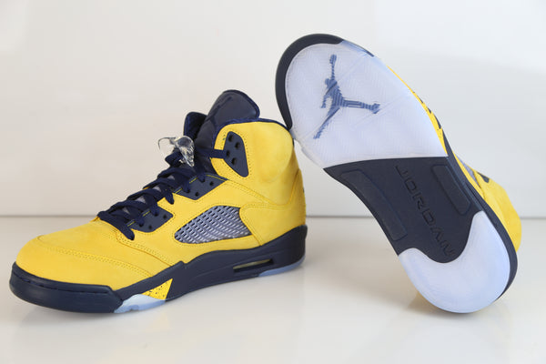 jordan retro 5 amarilla