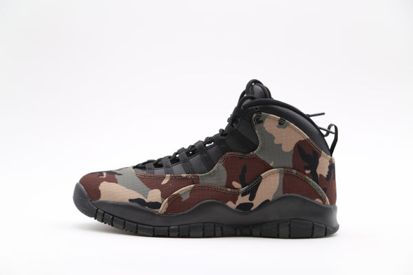 air jordan 10 woodland camo