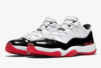 air jordan retro 11 red and black