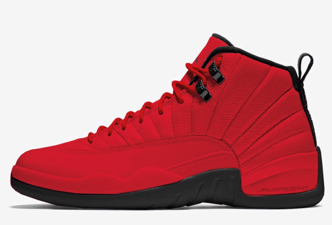 jordan retro 12 gym red and black