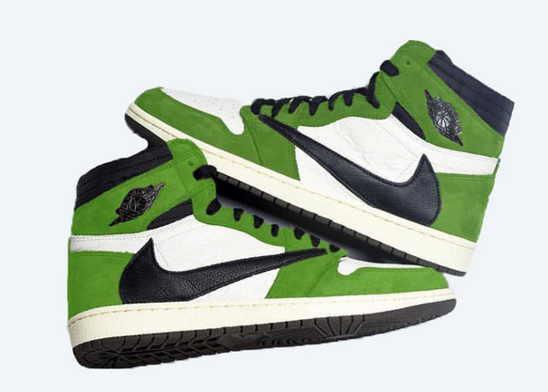 travis scott green jordan 1