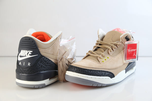 jordan retro 3 beige