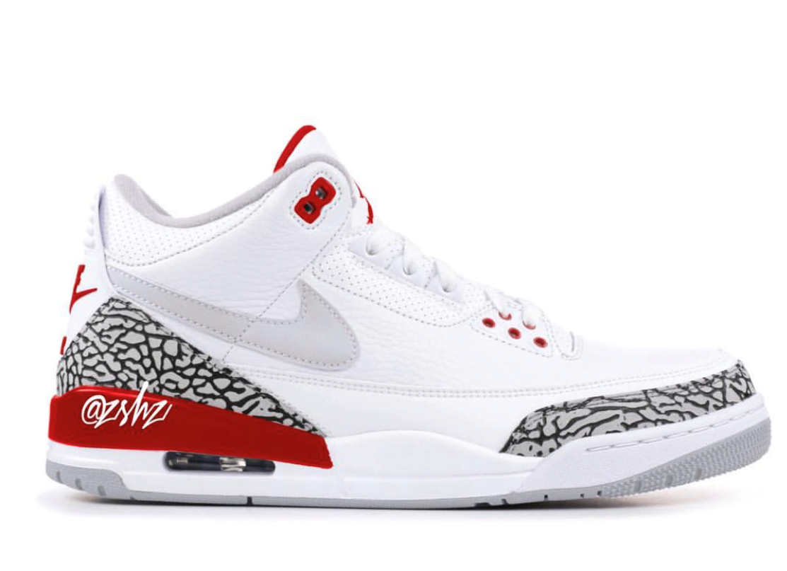 jordan retro 3 tinker march 2019