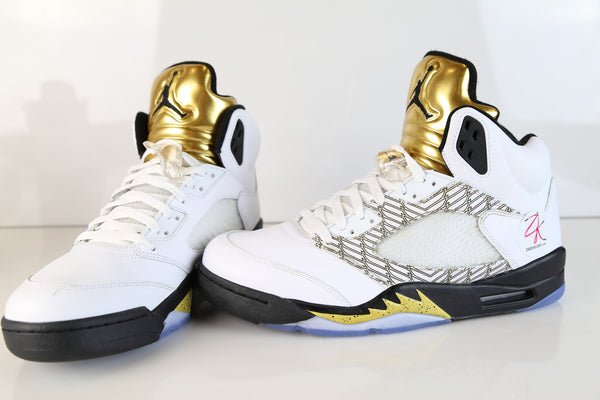 jordan 5 gold tongue