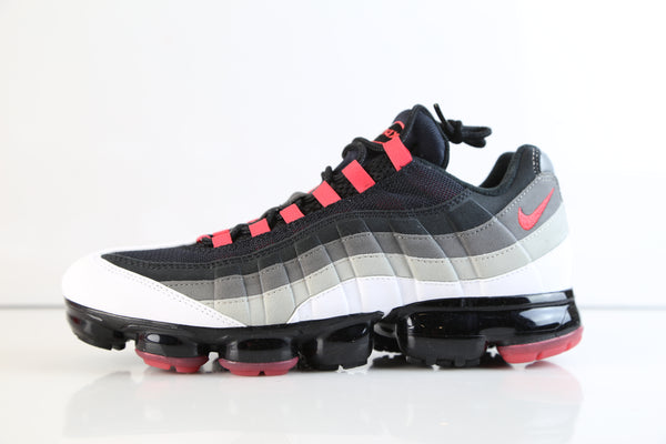 Nike Air VaporMax 95 White Hot Red Dark 