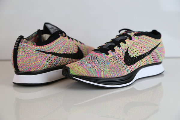 nike flyknit racer multicolor 1.