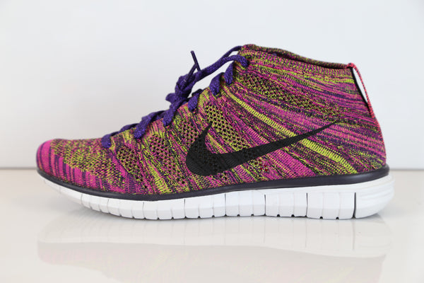 nike flyknit chukka purple