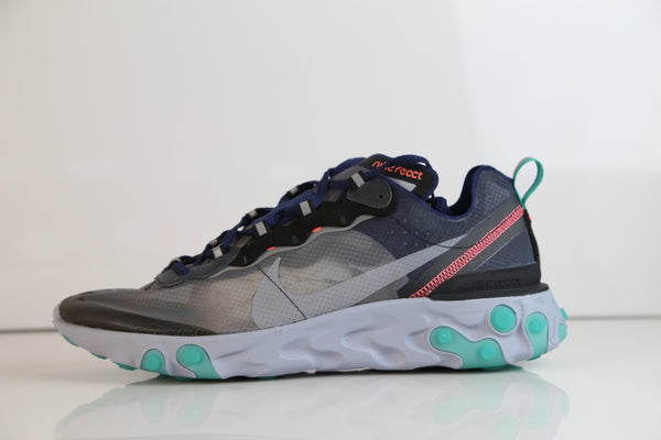 nike react 87 blue