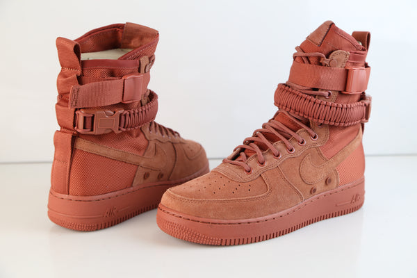 nike sf af1 dusty peach