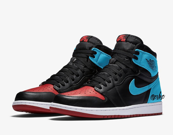 jordan retro 1 high blue and red