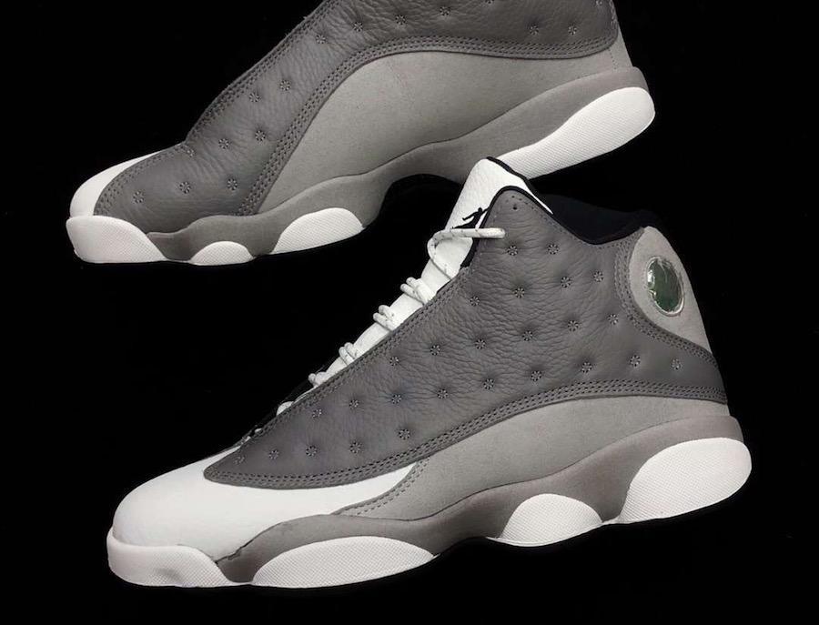 white and grey retro 13