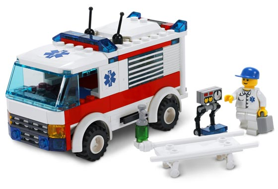 LEGO CITY | PRELOVED | Ambulance [7890] – Campbells Cafe - Blue Gum Country Estate
