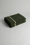 MATHESON Bath Sheet pair | Moss | 100% GOTS certifiedOrganic Cotton bath sheets by BAINA