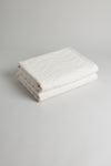 JOHANNA Bath Sheet pair | Ivory | 100% GOTS certified Organic Cotton bath sheets by BAINA