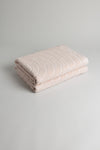 SENTINEL Bath Sheet pair | Clay | 100% GOTS certified Organic Cotton bath sheets by BAINA