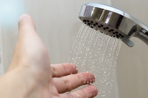 Avoid taking hot showers