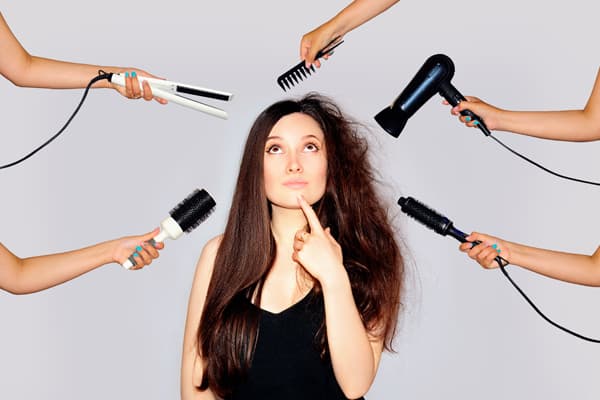 Minimize Heat Styling Products