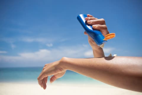 Must shield your skin with sunscreen