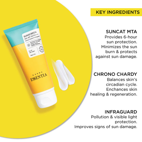 sunscreen gel key ingredients