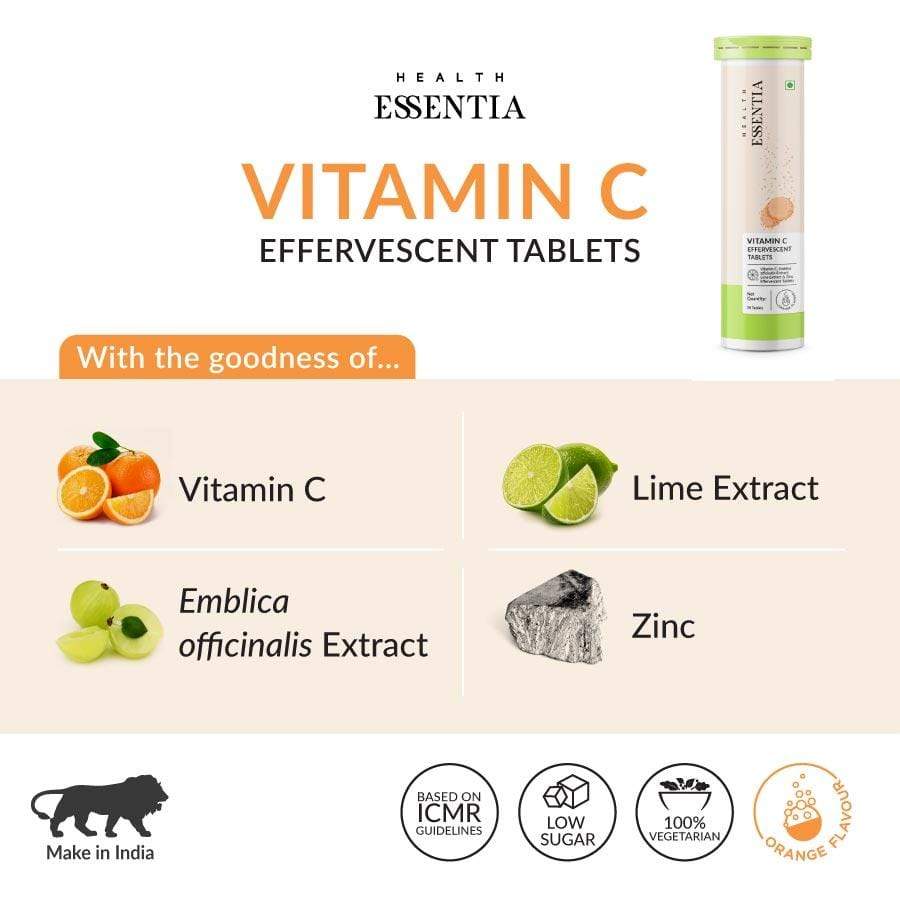 1000 Mg Vitamin C Tablets In India Natural Vitamin C And Zinc Derma Essentia