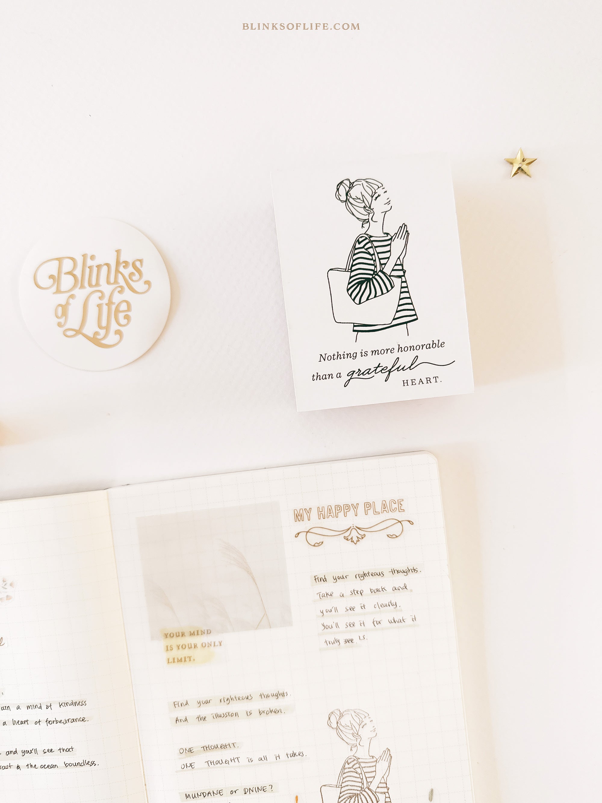 Blinks of Life Creative Journal Shop Stationery