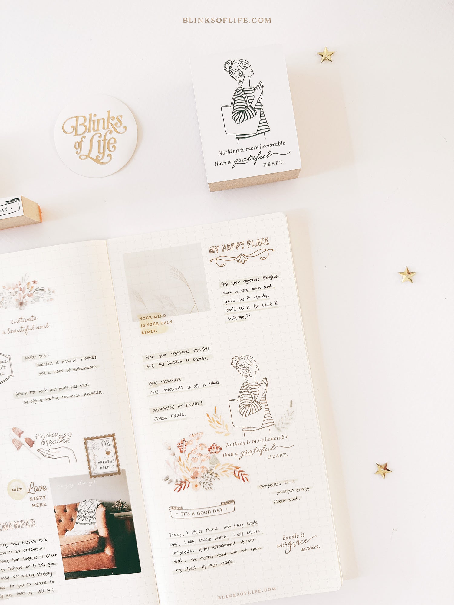 Blinks of Life Creative Journal Shop Stationery