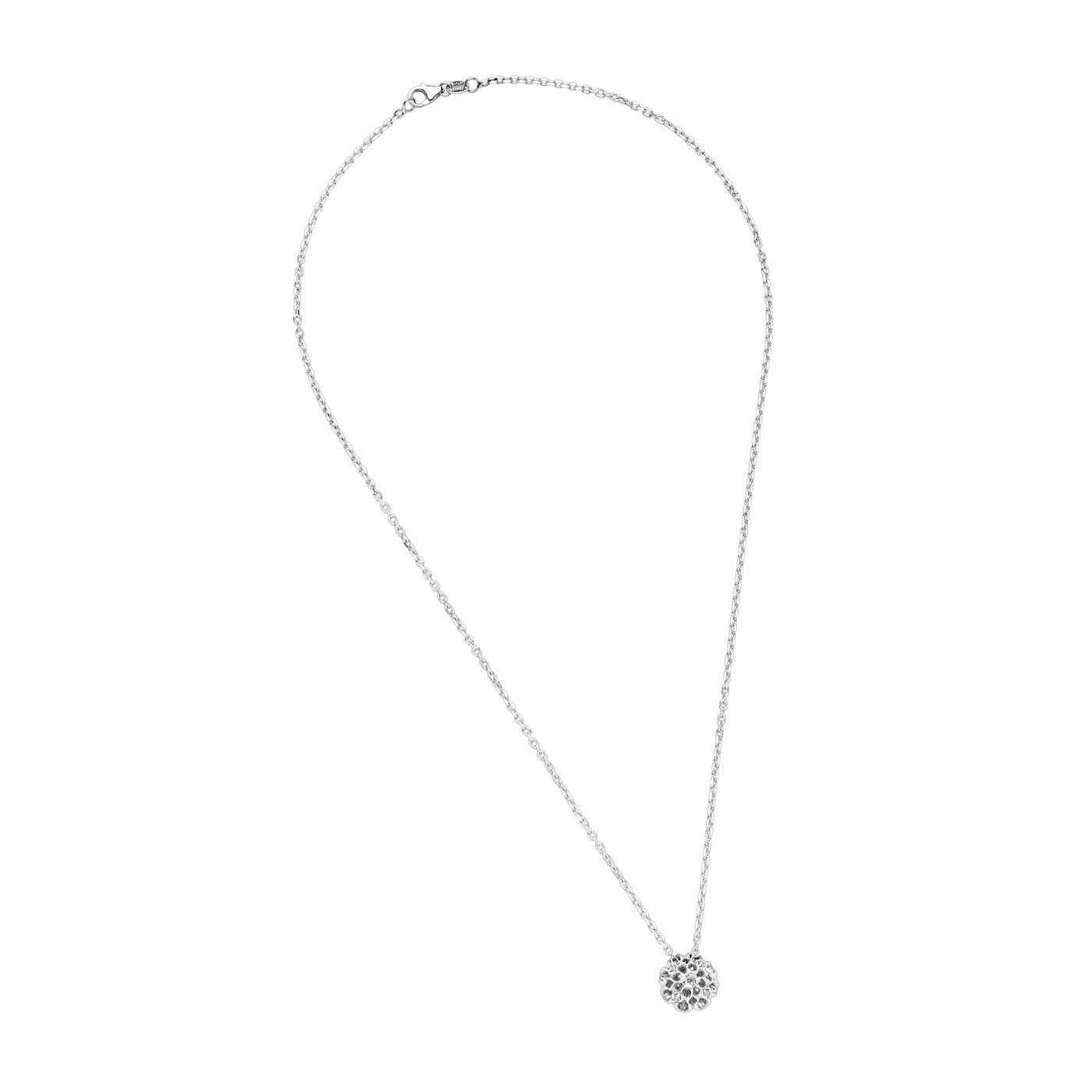 Bixlers Celebration Diamond Kissing Ball Necklace In 14k Gold