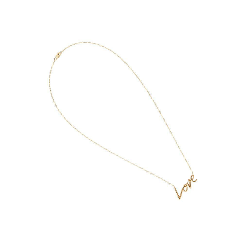 Bixlers Expression Love Necklace In 14k Gold