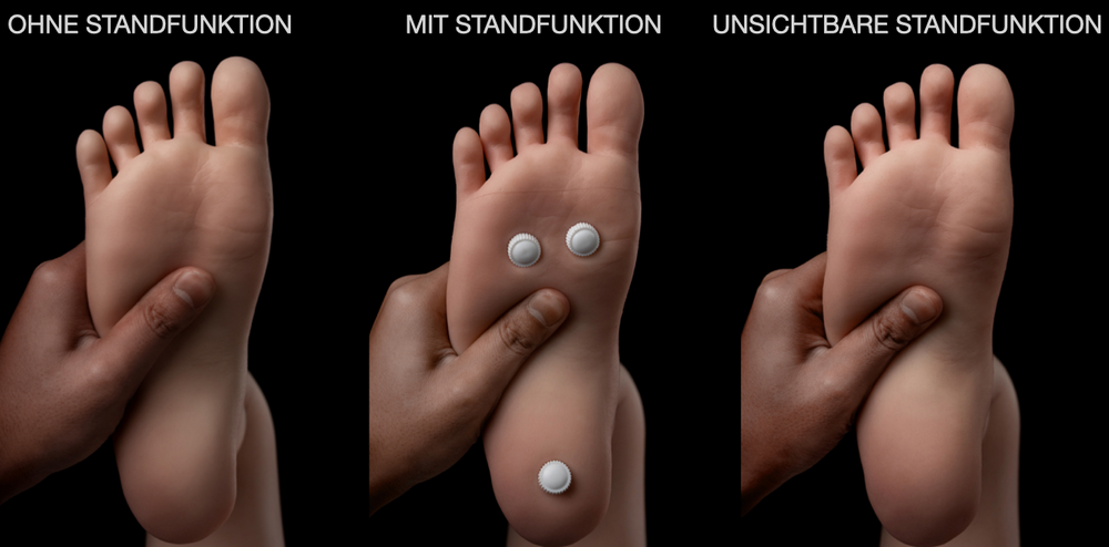 Füße der Zelex Liebespuppe
