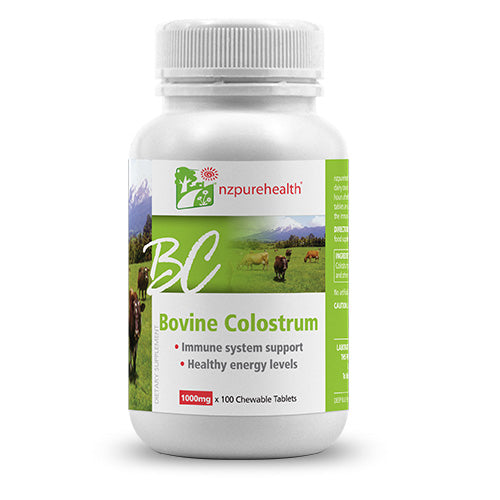 Bovine Colostrum Chewable Tablet Nz Pure Health