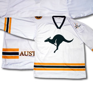 australian ice hockey jersey