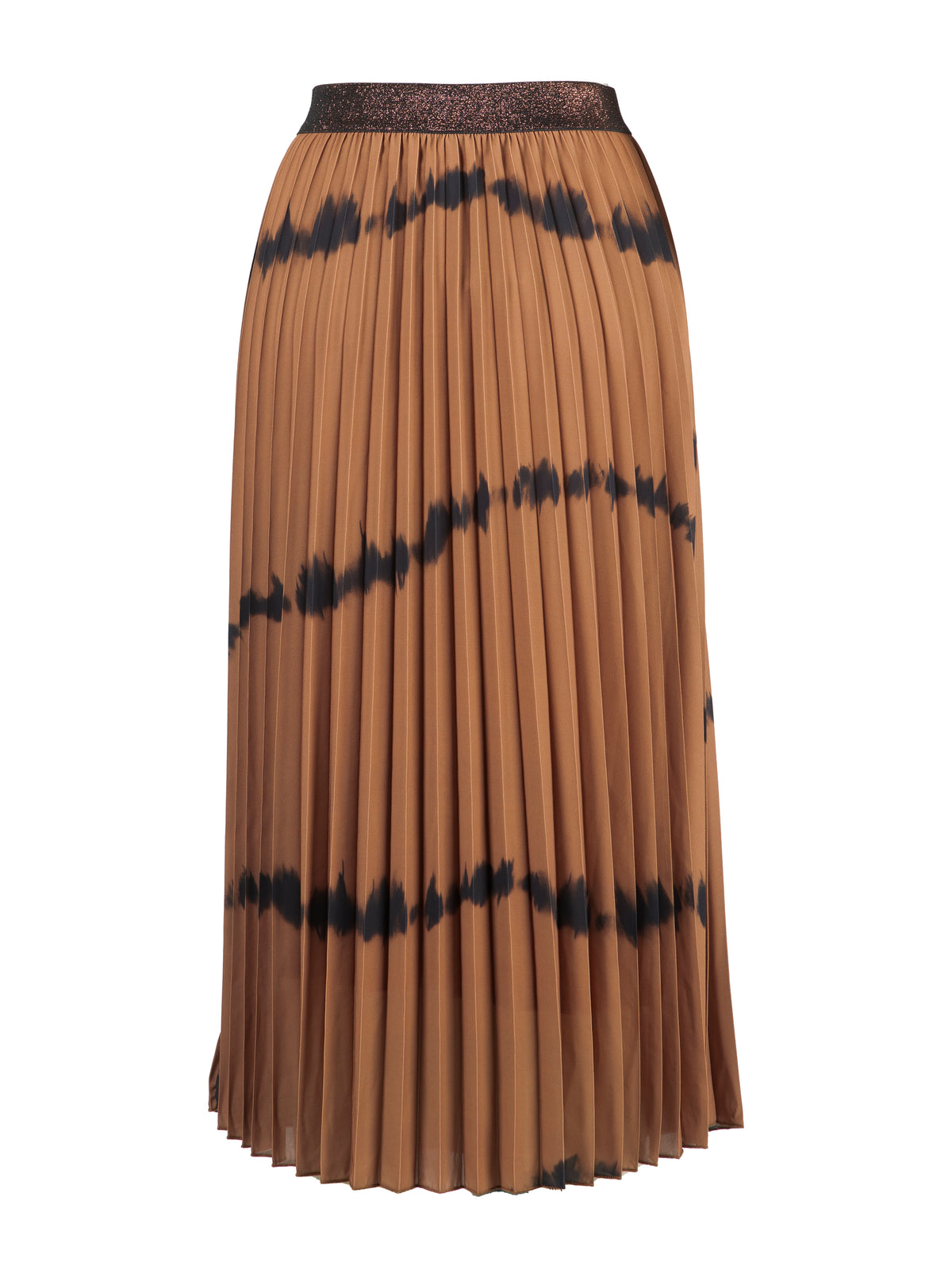 Lurex - Luca Fransa Shimmer Pleated Skirt on