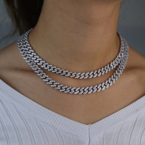 Women's Link Chain Choker Necklace