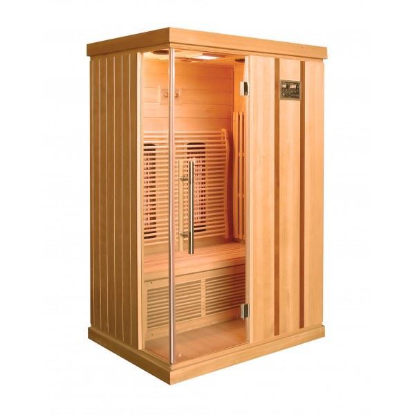 afbetalen Boekwinkel temperatuur Sauna Trendy 123x103x1800 Watt 2 persoons infrarood