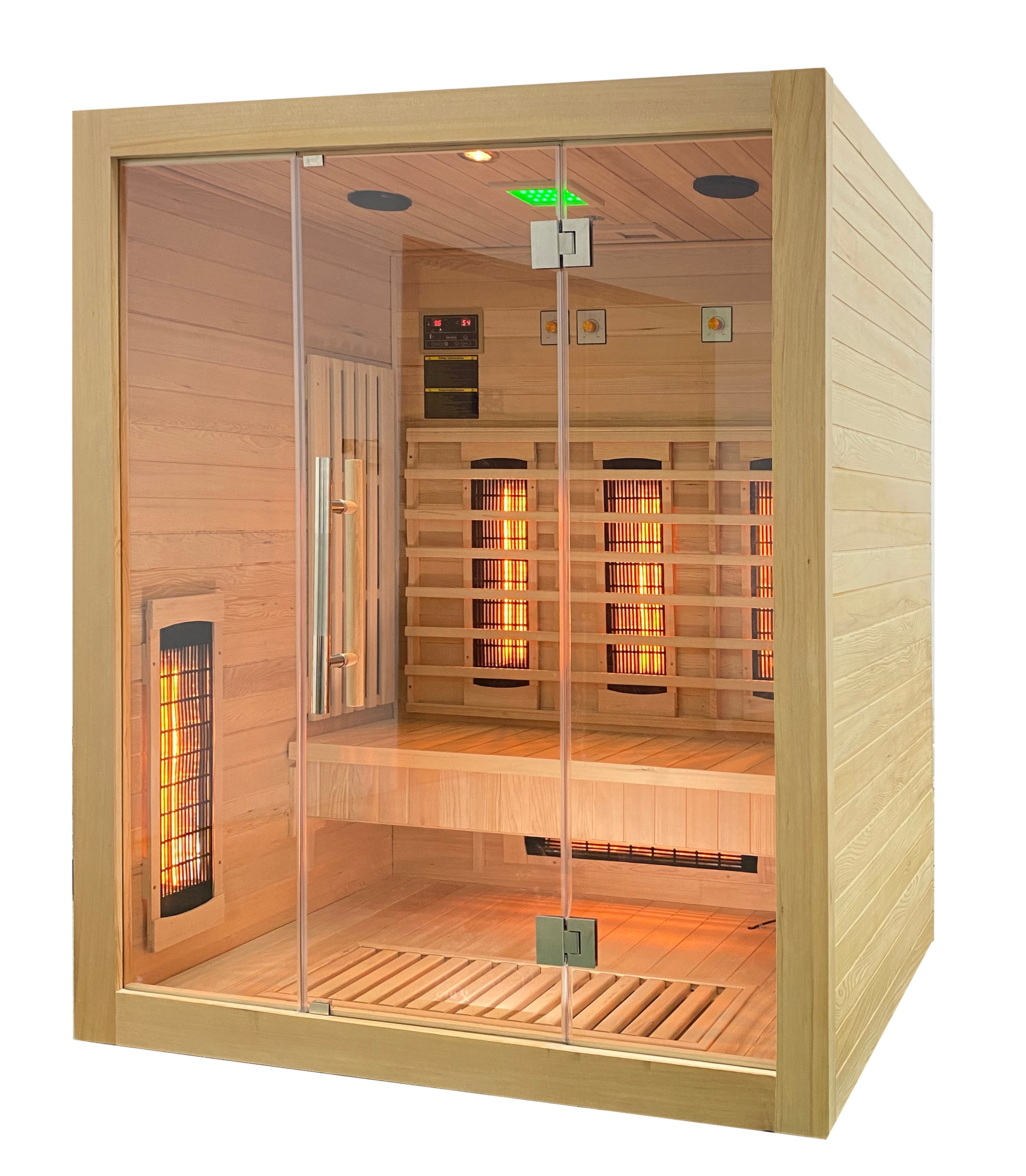 Sauna New York 150x120x200 2445 Watt 3 persoons infrarood