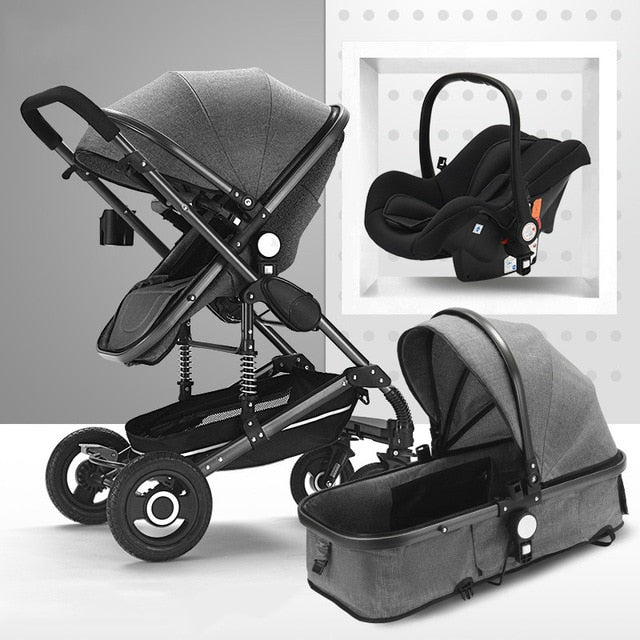 traveling with a baby stroller and carseat