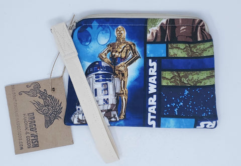 Star Wars, clutch, notions clutch, custom, handmade, giveaway, upcycle, love, yoda, c3po, r2d2, may the fourth be with you