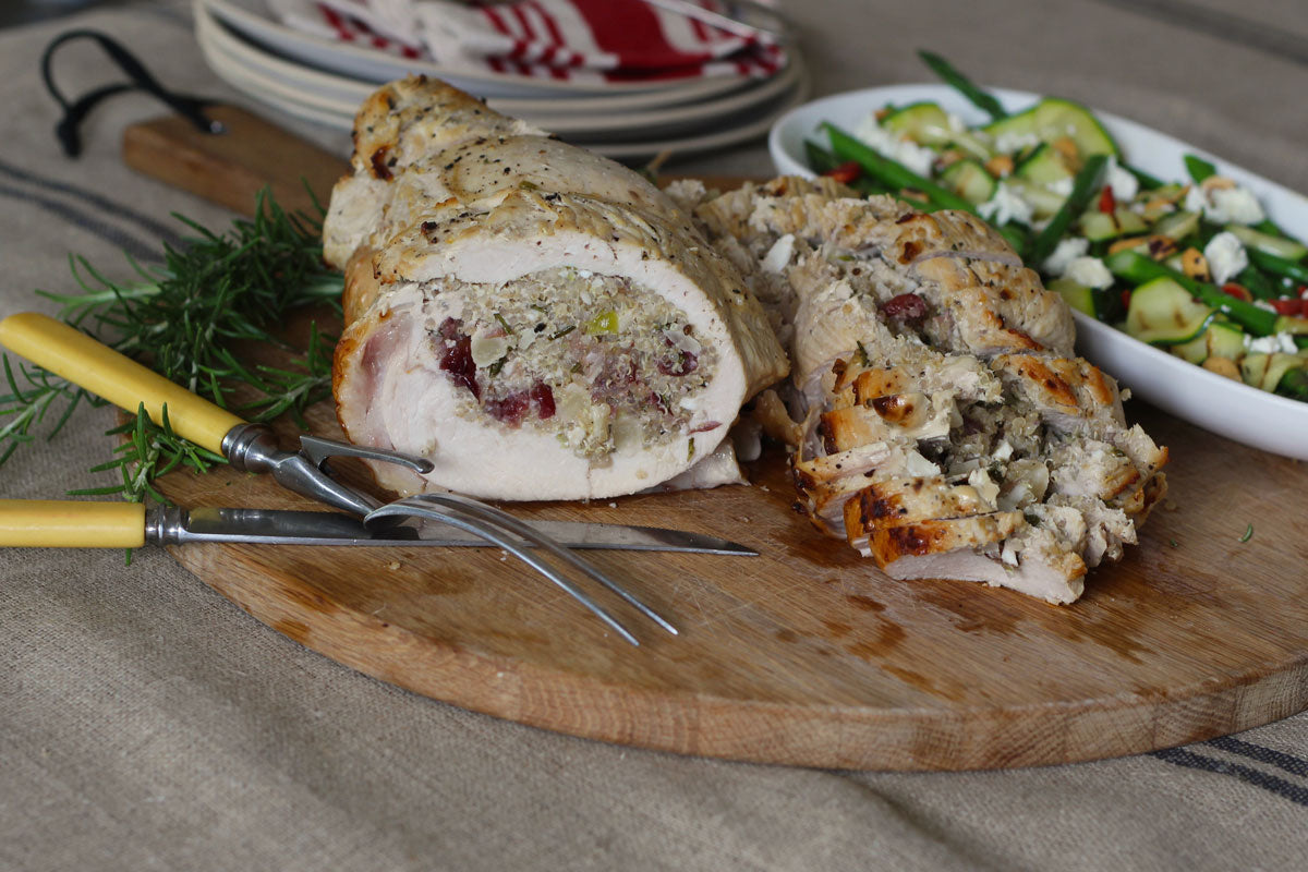 Christmas Roast Turkey Roll with Gluten Free Stuffing. – The Holistic ...